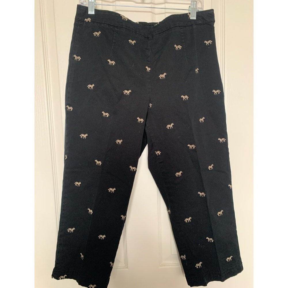 Coldwater Creek Zebra Pants Women’s Petite 12